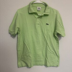 Lacoste Men's Light Green Polo Shirt